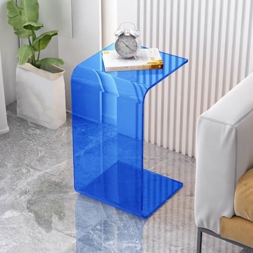 Beistelltisch in U-Form aus transparentem Acryl für Wohnzimmer, Schlafzimmer oder Erkerfenster – einfaches, modernes Design verschönert kleine Räume Beistelltisch in U-Form aus transparentem Acryl für Wohnzimmer, Schlafzimmer oder Erkerfenster – einfaches, modernes Design verschönert kleine Räume von Generisch