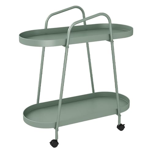 Beistelltisch mit Armlehnen, 2-stöckiges Design für bequemen Snack und Display im Wohnzimmer, Schlafzimmer, Badezimmer Beistelltisch mit Armlehnen, 2-stöckiges Design für bequemen Snack und Display im Wohnzimmer, Schlafzimmer, Badezimmer von Generisch