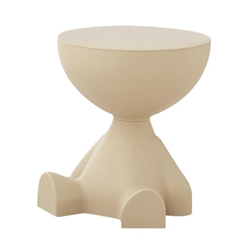 Beistelltische Kleiner Beistelltisch - Kreativer Sofa Dekorativer Beistelltisch | Kreativer kleiner flacher Teetisch | Eckdekor Schlafzimmer Nachttisch | Kreativer Beistelltisch für Sofas, Wohnzimmer von Generisch