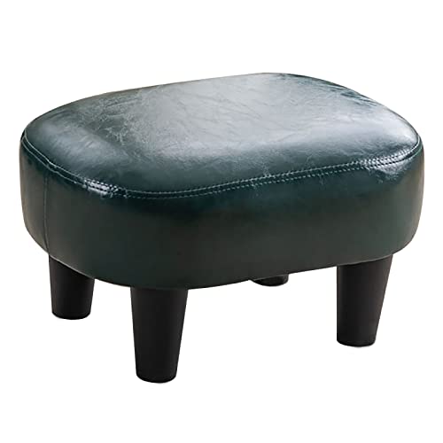 Bequeme Fußstütze, strapazierfähiger PU-Polsterhocker, rechteckig, 40 x 30 x 25 cm von Generisch