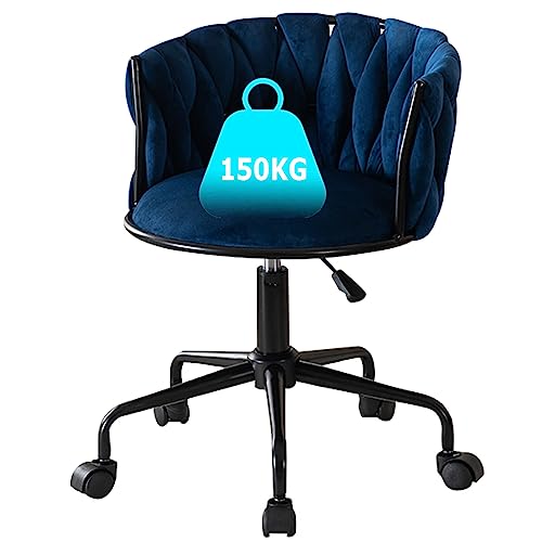 Bequemer Drehstuhl aus Samt mit Rollen – mittlere Rückenlehne, ideal für Zuhause und Büro Bequemer Drehstuhl aus Samt mit Rollen – mittlere Rückenlehne, ideal für Zuhause und Büro von Generisch