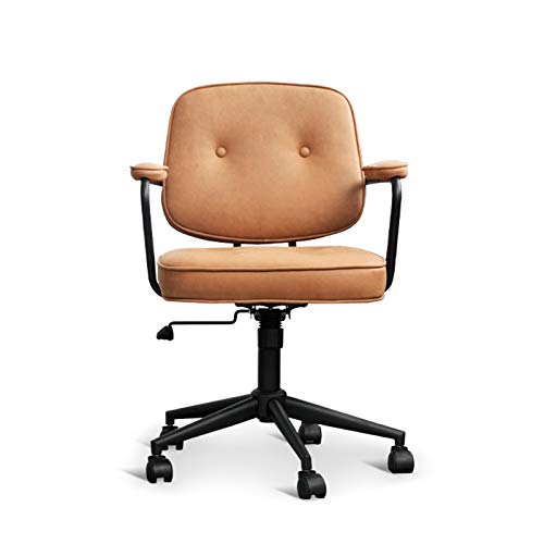 Bequemer Drehstuhl mit Armlehne, höhenverstellbar, ergonomischer Arbeitszimmerstuhl von Generisch