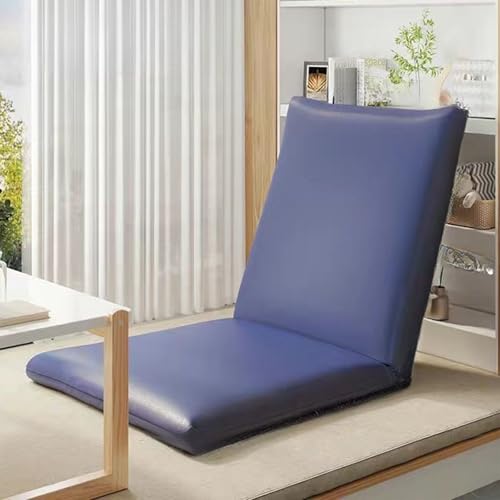 Bequemer Erkerfenster-Lounge-Stuhl – gepolsterte und faltbare Boden-Sitzfläche, ergonomisches Design für Rückenstütze, robust und stabil, perfekt für Meditation, Lesen und Entspannung von Generisch
