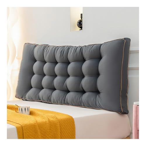 Bequemes gelbes Rückenkissen für Betten und Sofas, großes Lesekissen und Wandstützkissen, Tagesbett-Sitzkissen, 180 x 60 x 10 cm, perfekt zur Entspannung Bequemes gelbes Rückenkissen für Betten und Sofas, großes Lesekissen und Wandstützkissen, Tagesbett-Sitzkissen, 180 x 60 x 10 cm, perfekt zur Entspannung von Generisch