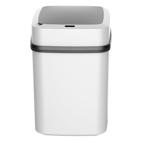 Berührungsloser Mülleimer, automatischer Mülleimer, Sensor-Mülleimer-Mülleimer, -Mülleimer mit Deckel, intelligenter Badezimmer-Mülleimer 13 l, Mülleimer für Schlafzimmer, Toilette, Wohnzimmer Berührungsloser Mülleimer, automatischer Mülleimer, Sensor-Mülleimer-Mülleimer, -Mülleimer mit Deckel, intelligenter Badezimmer-Mülleimer 13 l, Mülleimer für Schlafzimmer, Toilette, Wohnzimmer von Generisch