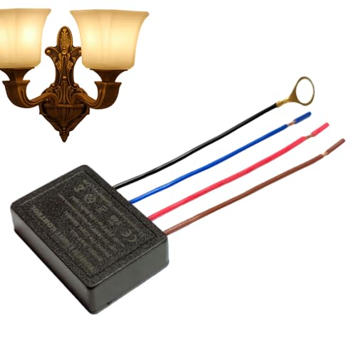 Berührungssteuermodule - 3 -Wege -Lampensensor DIMP TOP Light Dimmer | Touch-Taste-Modul, Touch-Erkennungsmodul, Multifunktionales Reparaturersor Stiefless-Steuermodul Für Glühbirnen Berührungssteuermodule - 3 -Wege -Lampensensor DIMP TOP Light Dimmer | Touch-Taste-Modul, Touch-Erkennungsmodul, Multifunktionales Reparaturersor Stiefless-Steuermodul Für Glühbirnen von Generisch