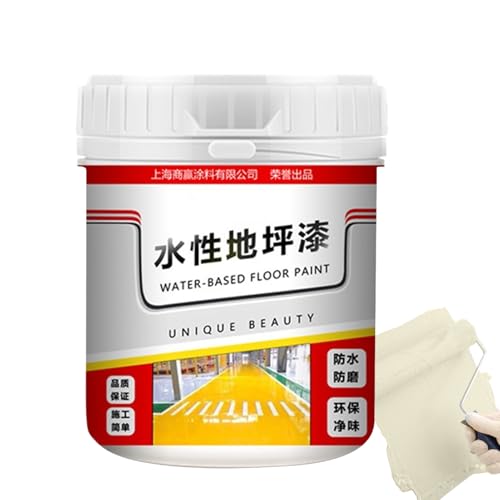 Betonfarbe Innen & Außen Frostsicher Anthrazitgrau 500g - Flüssigkunststoff Bodenbeschichtung - Betonfarbe Kellerboden - Bodenfarbe Für Keller, Zement, Mauerwerk & Holz, 10 Farben Erhältlich von Generisch