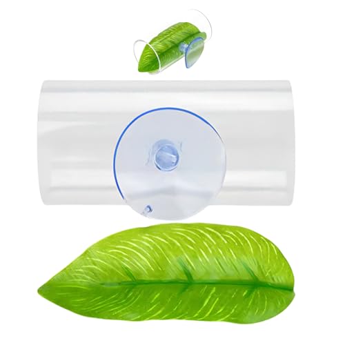 Betta Acryl Rohr Tunnel Betta für Aquarium - Laubmatte Ruhe Rohr Anreicherung Acrylrohr - Multifunktionales Badezimmer Glatter Tunnel von Generisch