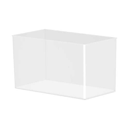 Betta Fischtank - Nano -Glas -Aquarium -Starter -Kit | Fischtankstarter für kleine Tropische Fische | Kämpfer Naano Foor Home Desktop Dekoration und einfache Wartung von Generisch