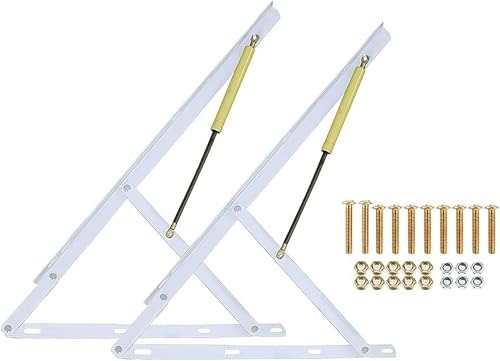 Betthebe-Set – hydraulischer Stützmechanismus für einfache Lagerung, sanft schließende Scharniere, langlebig und einfache Installation von Generisch