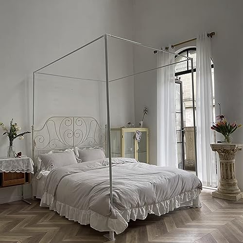 Betthimmel-Gestänge für Moskitonetz, langlebig und dekorativ, ideal für Schlafzimmer-Schutz und Stilverbesserung Betthimmel-Gestänge für Moskitonetz, langlebig und dekorativ, ideal für Schlafzimmer-Schutz und Stilverbesserung von Generisch