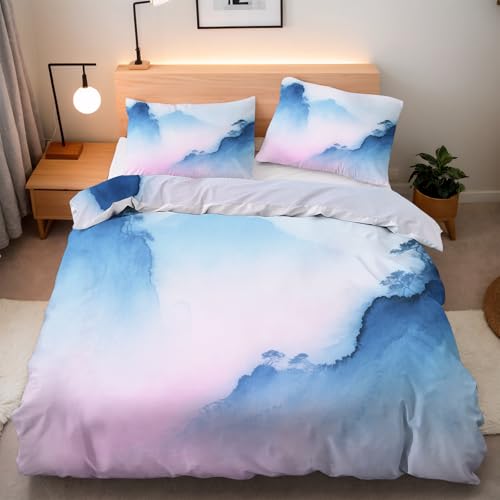 Bettwäsche 220x240 Bettwäsche-Sets Berge Natur 3D Effekt Weiche Mikrofaser Artikel Abstrakt Gemalt Bettbezüge 3 Teilig Mit Verdecktem ReißVerschluss und 2 Kissenbezug 80x80 cm Bettwäsche 220x240 Bettwäsche-Sets Berge Natur 3D Effekt Weiche Mikrofaser Artikel Abstrakt Gemalt Bettbezüge 3 Teilig Mit Verdecktem ReißVerschluss und 2 Kissenbezug 80x80 cm von Generisch