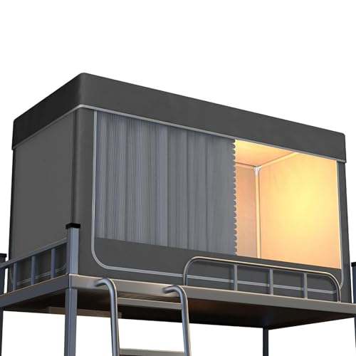 Bettzelte - Lichtreduzierender Sichtschutz Vorhang mit Verdunkelungs-Mückennetz, ideal für Schlafsäle Bettzelte - Lichtreduzierender Sichtschutz Vorhang mit Verdunkelungs-Mückennetz, ideal für Schlafsäle von Generisch