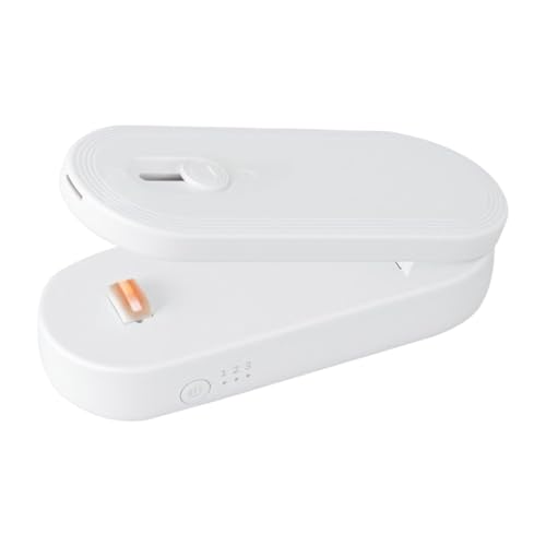 Beutelversiegler | Obstaufbewahrung USB Wiederaufladbar - Tragbarer Chip-Beutelversiegler Mit Cutter Für Haushalt Camping Reise Beutelversiegler | Obstaufbewahrung USB Wiederaufladbar - Tragbarer Chip-Beutelversiegler Mit Cutter Für Haushalt Camping Reise von Generisch
