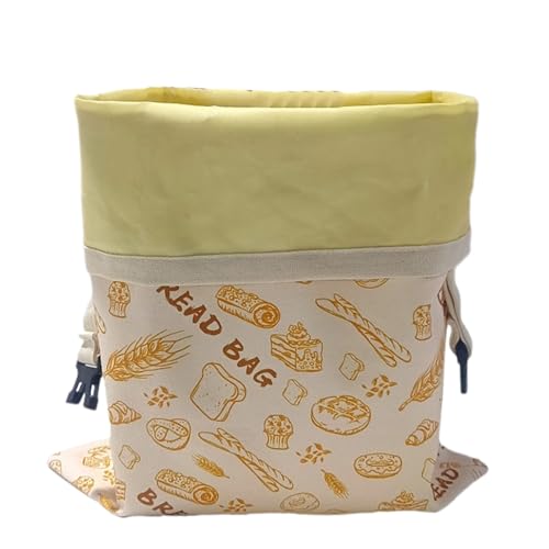 Bienenwachs Brotbeutel Für Selbstgemachtes Brot - 30x39 cm Brotaufbewahrungsbeutel,Langfrische Bewahren & Aufbewahrung Für Brot, Bäckerei & Sandwiches von Generisch