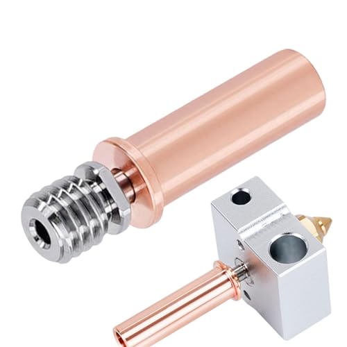 Bimetall-Wärmebruch-Upgrade Ganzmetall, Bimetall-Wärmebruch, V5-Bimetalllegierung Ganzmetall-Hitzeschutz, Glatter Heatbreak Ender, Titan-Kupfer-Thermorohr für -Drucker Bimetall-Wärmebruch-Upgrade Ganzmetall, Bimetall-Wärmebruch, V5-Bimetalllegierung Ganzmetall-Hitzeschutz, Glatter Heatbreak Ender, Titan-Kupfer-Thermorohr für -Drucker von Generisch