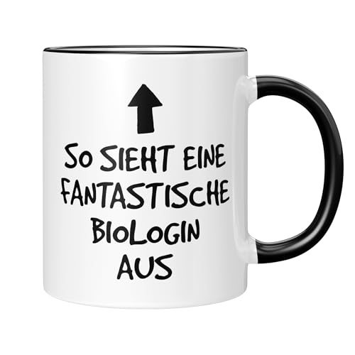 CupHaven® Biologe Tasse Fantastische Biologin Biologie Biologiestudent Kaffeetasse Kaffeebecher Becher Geschenk Geschenkidee von CupHaven