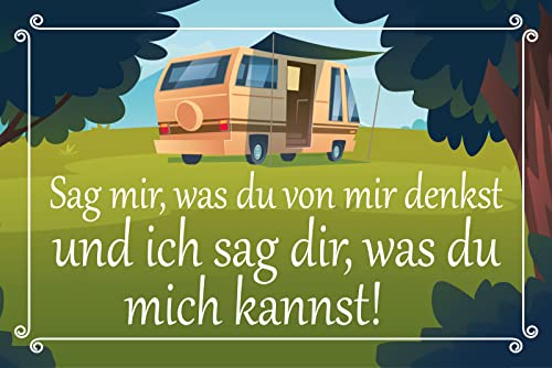 Blechschild 20x30cm Denken frech was du Mich Kannst lustig Spruch Tafel Blechschild 20x30cm Denken frech was du Mich Kannst lustig Spruch Tafel von Generisch
