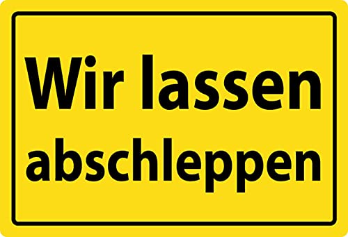 Blechschild 20x30cm gewölbt Wir Lassen Abschleppen Warnschild Deko Geschenk Schild Blechschild 20x30cm gewölbt Wir Lassen Abschleppen Warnschild Deko Geschenk Schild von generisch