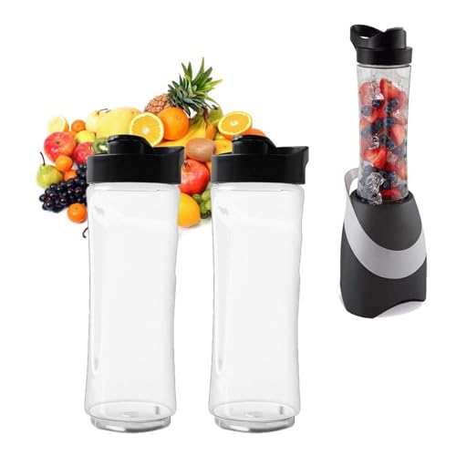 Blender Cup | Blend Active Ersatzflasche Blender Smoothie Flasche Cup Ersatzteil | 590 ml Sportflasche Becher kompatibel mit Deckel für BLSTPB BLSTP2 Modelle Mixer (1 Stück) von Generisch