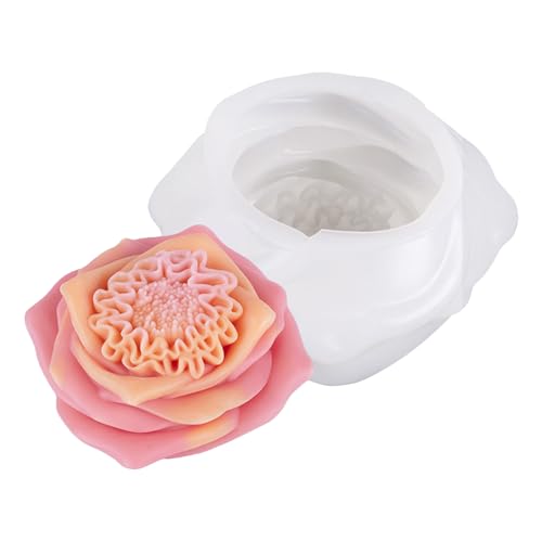 Blumen-Silikonform | Blumen-Seifenformen, realistische Silikonformen für Kerzen, Seife, Basteln, Innen- und Außendekoration Blumen-Silikonform | Blumen-Seifenformen, realistische Silikonformen für Kerzen, Seife, Basteln, Innen- und Außendekoration von Generisch