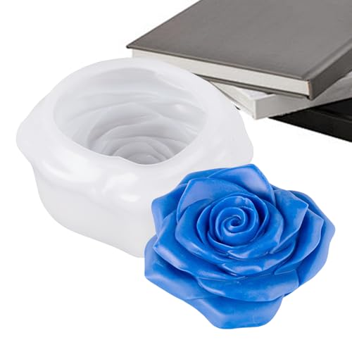 Blumenformen Für Kerzen | Blumenschablonen Für Bastelbedarf - Hochwertige Silikonformen Für Kerzen Seifenherstellung Und Deko Für Innen & Außen von Generisch