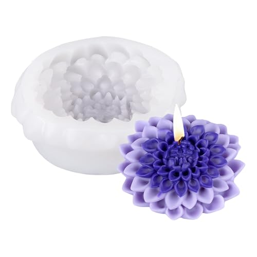 Blumenformen Für Kerzen | Blumenschablonen Für Bastelbedarf - Hochwertige Silikonformen Für Kerzen Seifenherstellung Und Deko Für Innen & Außen von Generisch
