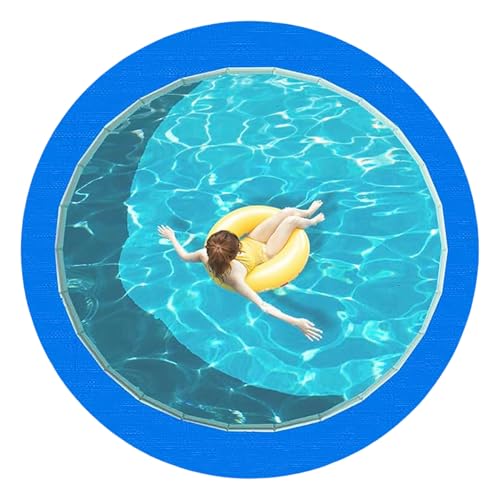 Bodenabdeckung Für Pool - Verdickte Runde Poolfolien Unterlage,Strapazierfähige Gepolsterte Plane Als Unterlage Für Schwimmbad Garten Boden Boot von Generisch