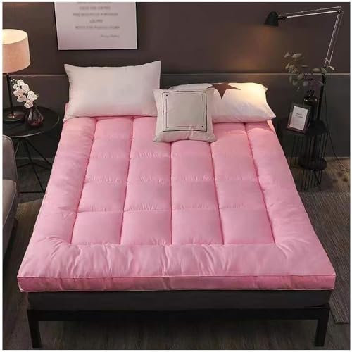 Bodenmatte, weiche, faltbare Futon-Matratze, dick, rutschfest und atmungsaktiv, für Schlafsaal, Beige Bodenmatte, weiche, faltbare Futon-Matratze, dick, rutschfest und atmungsaktiv, für Schlafsaal, Beige von Generisch