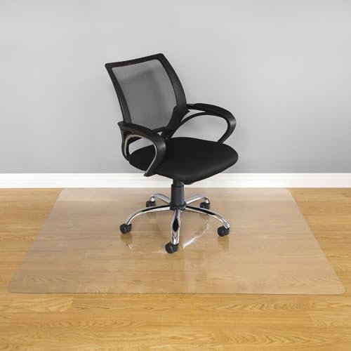 Bodenschutzmatte, Plastic Bürostuhl Unterlage, Hohe Dichte Schutzmatte, Antirutsch Stuhlmatte für Hartböden, Leicht Zu Reinigen, Schützen Ihren Boden vor Kratzern Bodenschutzmatte, Plastic Bürostuhl Unterlage, Hohe Dichte Schutzmatte, Antirutsch Stuhlmatte für Hartböden, Leicht Zu Reinigen, Schützen Ihren Boden vor Kratzern von Generisch