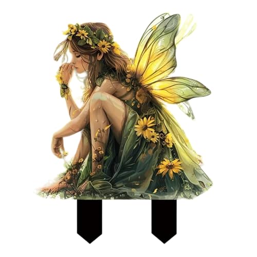 Böhmische Fee Blumentopf Dekoration, Fee Figur Pflanzgefäße Dekorationen, Fee Blumentöpfe Garten Zubehör für Balkon Terrasse Rasen Hof Böhmische Fee Blumentopf Dekoration, Fee Figur Pflanzgefäße Dekorationen, Fee Blumentöpfe Garten Zubehör für Balkon Terrasse Rasen Hof von Generisch