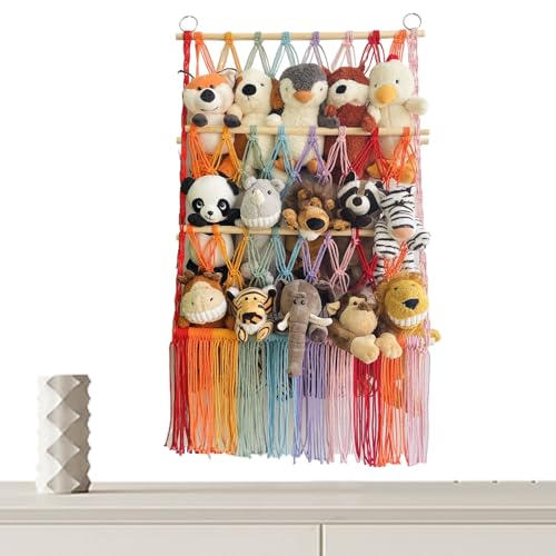 Böhmisches Aufbewahrungsnetz für Kinderzimmer, 3-stöckig, Bohemian-Spielzeug-Organizer, Kindermöbel für Nachttisch, Kleinkinder, Ecke, Spielzimmer, Schrank, Freunde, Zuhause, Jugendliche, Böhmisches Aufbewahrungsnetz für Kinderzimmer, 3-stöckig, Bohemian-Spielzeug-Organizer, Kindermöbel für Nachttisch, Kleinkinder, Ecke, Spielzimmer, Schrank, Freunde, Zuhause, Jugendliche, von Generisch