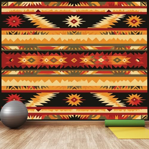 Boho Geometrische 3D Effekt Wandtapete Ethnischer Stil Tapeten Vliestapete Symmetrische Vlies Fototapete für Wohnzimmer Kinderzimmer Badezimmer 400 x 280 cm Foto Tapete Boho Geometrische 3D Effekt Wandtapete Ethnischer Stil Tapeten Vliestapete Symmetrische Vlies Fototapete für Wohnzimmer Kinderzimmer Badezimmer 400 x 280 cm Foto Tapete von Generisch