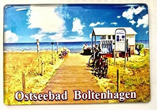 Boltenhagen Magnet, Ostsee Magnet,Ostseebad,Deutschland Souvenir-Kühlschrankmagnet Fridge Magnet 151 von Generisch