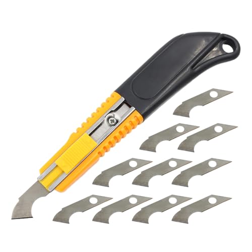 Box Cutter - Kartonmesser Zum Öffnen Von Verpackungen - Multifunktionales Schneidewerkzeug Für Box Holz Hausbasteln Schule Anfänger Scrapbooking Alltag von Generisch