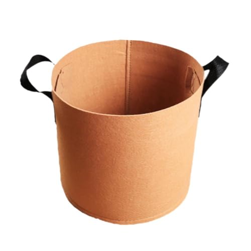 Braune Pflanzbeutel mit Griffen, für Gartenpflanzen, Blumen, Gemüse, Topf, Gartentopf, Filztasche, Pflanzgefäß Braune Pflanzbeutel mit Griffen, für Gartenpflanzen, Blumen, Gemüse, Topf, Gartentopf, Filztasche, Pflanzgefäß von Generisch