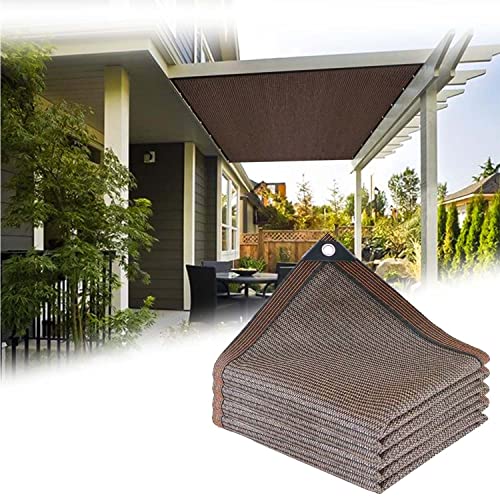Braunes Schattennetz mit Ösen zum einfachen Aufhängen, 90 % UV-Schutz, perfekt für Pergola-Abdeckung, erhältlich in 2 x 2 m, 2 x 4 m, 3 x 6 m, 4 x 4 m, 4 x 5 m, 4 x 6 m, 6 x 8 m Braunes Schattennetz mit Ösen zum einfachen Aufhängen, 90 % UV-Schutz, perfekt für Pergola-Abdeckung, erhältlich in 2 x 2 m, 2 x 4 m, 3 x 6 m, 4 x 4 m, 4 x 5 m, 4 x 6 m, 6 x 8 m von Generisch