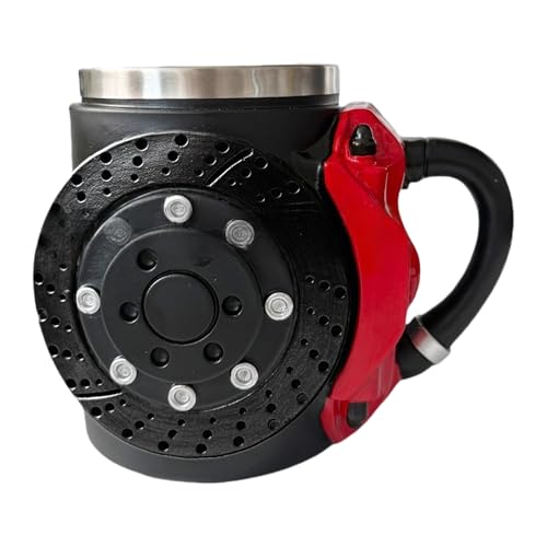Bremsscheibenbecher - Mechanische Bremsscheibendesign | Automobilwartungsinstrument, Garagenzubehör, 1 Teil | Ergonomische Handbuch Nicht-Schlupfmütter arbeiten Geburtstagsgeschenk von Generisch