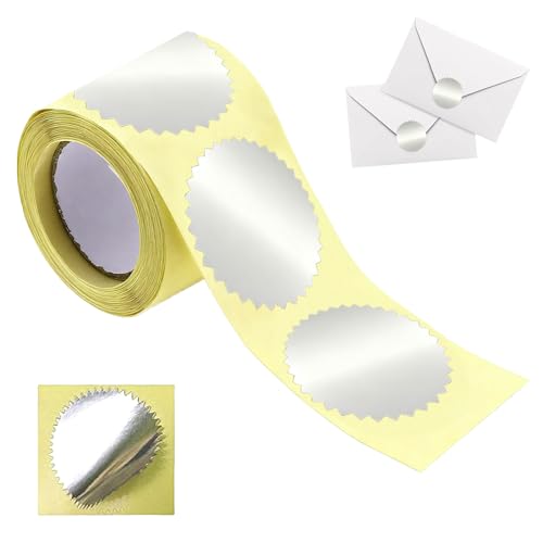 Briefumschlag Siegelaufkleber | Urkunden Verschlussetiketten mit gezacktem Rand - 100 Stück Selbstklebende Notarzertifikat Etiketten Für Dokumentenarchivierung Auszeichnungen Rechtliche Partygeschenke Briefumschlag Siegelaufkleber | Urkunden Verschlussetiketten mit gezacktem Rand - 100 Stück Selbstklebende Notarzertifikat Etiketten Für Dokumentenarchivierung Auszeichnungen Rechtliche Partygeschenke von Generisch