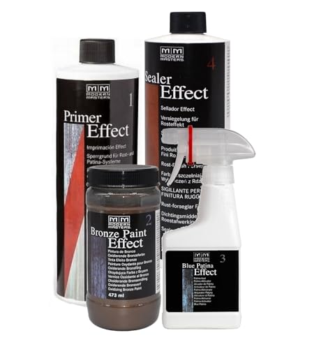 Bronze Patina Antik Effekt Farbe Set – Modern Masters Bronze Paint Set von Generisch