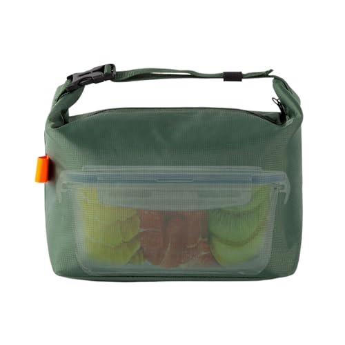 Brotbox Für Damen,Wasserdichte Brotdose Für Herren Mit Aluminiumfolie | Faltbare Tasche Mit Ergonomischem Griff Für Picknick Schule Wandern Camping Arbeit Brotbox Für Damen,Wasserdichte Brotdose Für Herren Mit Aluminiumfolie | Faltbare Tasche Mit Ergonomischem Griff Für Picknick Schule Wandern Camping Arbeit von Generisch