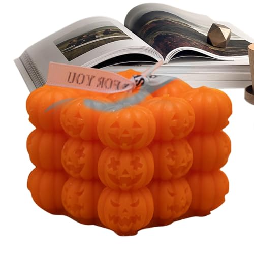Bubble Cube Kerzen, Halloween Duftkerzen - Halloween Gothic Bubble Candle, Kreative Bubble Cube Kerze - Sichere Duftkerzen für Partys Bubble Cube Kerzen, Halloween Duftkerzen - Halloween Gothic Bubble Candle, Kreative Bubble Cube Kerze - Sichere Duftkerzen für Partys von Generisch