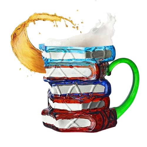 Buchbecher - Kaffeetasse für Bibliothekare in - Literarischer Getränkehalter für Buchliebhaber Geschenk Schriftsteller Lehrer Familie Tee Kaffee täglich Buchbecher - Kaffeetasse für Bibliothekare in - Literarischer Getränkehalter für Buchliebhaber Geschenk Schriftsteller Lehrer Familie Tee Kaffee täglich von Generisch