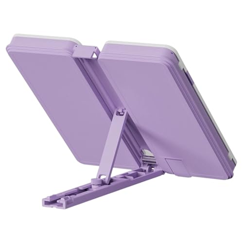 Buchständer - Schreibwarenbeutelhalter | Multifunktionaler Bleistiftfall | Reading Support Frame mit Stiftspeicher | Schreibtisch Organizer für Schüler Lehrer Schulbüro Kinder Teenager Abschluss von Generisch