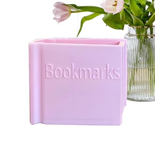 Buchzeichenhalter Ordnungshilfe - Aufbewahrung Für Makeup Pinsel Auf Schreibtisch,Buchförmige Aufbewahrungsbox Für Nachttisch Theke Leseecke Schreibtisch Buchzeichenhalter Ordnungshilfe - Aufbewahrung Für Makeup Pinsel Auf Schreibtisch,Buchförmige Aufbewahrungsbox Für Nachttisch Theke Leseecke Schreibtisch von Generisch