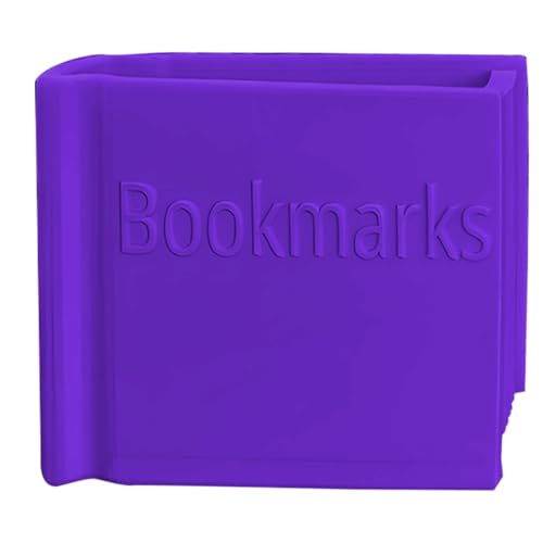 Bücherförmiger Lesezeichenhalter,Schreibtisch Schminkpinselhalter | 3D Gedruckte Buchförmige Aufbewahrungsbox Für Schreibtisch Nachttisch Bücherförmiger Lesezeichenhalter,Schreibtisch Schminkpinselhalter | 3D Gedruckte Buchförmige Aufbewahrungsbox Für Schreibtisch Nachttisch von Generisch