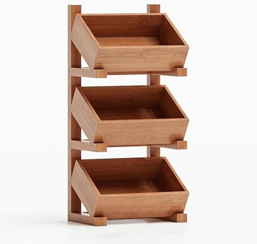 Bücherregal-Organizer mit 3 Ebenen, platzsparendes Design für einfache Montage in Wohnzimmer und Küche von Generisch