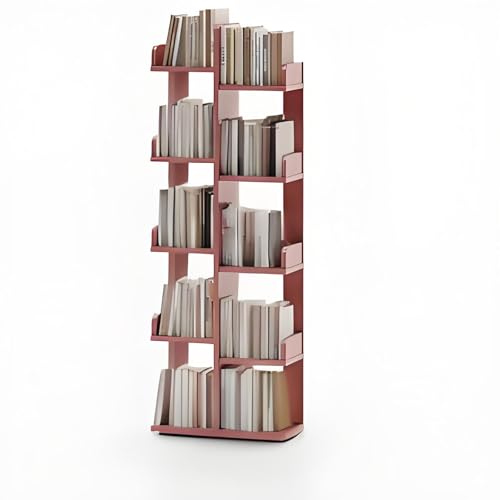 Bücherregal aus Holz, einzigartiges Design, horizontales Bücherregal für Arbeitszimmer, Wohnzimmer, Schlafzimmer, Balkon, Bürodekoration Bücherregal aus Holz, einzigartiges Design, horizontales Bücherregal für Arbeitszimmer, Wohnzimmer, Schlafzimmer, Balkon, Bürodekoration von Generisch