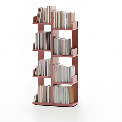 Bücherregal aus Holz, einzigartiges Design, horizontales Bücherregal für Arbeitszimmer, Wohnzimmer, Schlafzimmer, Balkon, Bürodekoration Bücherregal aus Holz, einzigartiges Design, horizontales Bücherregal für Arbeitszimmer, Wohnzimmer, Schlafzimmer, Balkon, Bürodekoration von Generisch