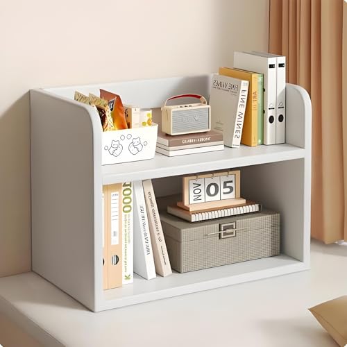 Bücherregal aus Holz, einzigartiges Design für Zuhause und Büro, ideal für Arbeitszimmer, Wohnzimmer, Schlafzimmer und Balkon von Generisch
